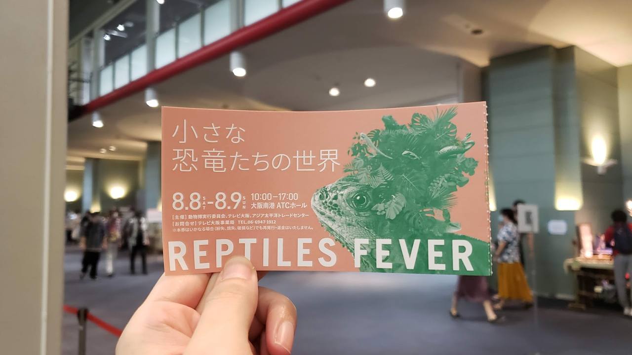 レプタイルズフィーバー2021が開催！大阪の大規模な爬虫類イベント！