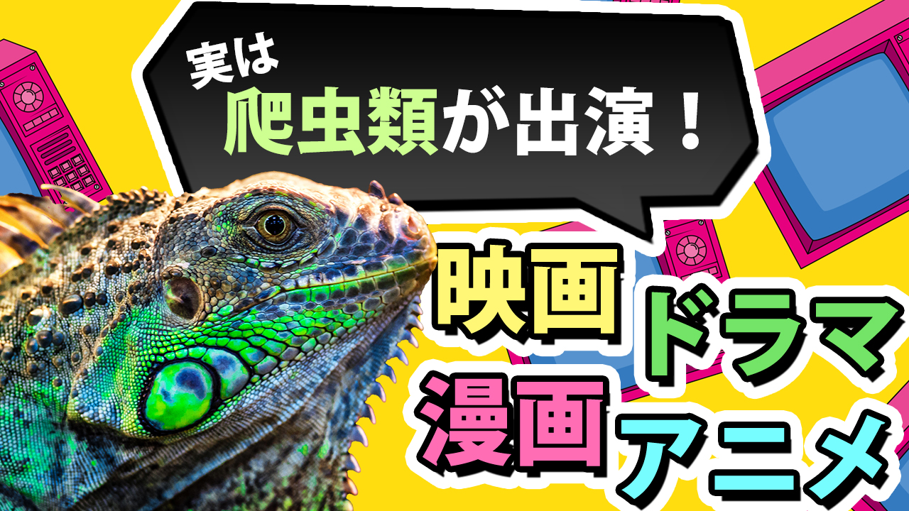 爬虫類が登場する作品 映画 アニメ 漫画 爬虫類飼育ブログ